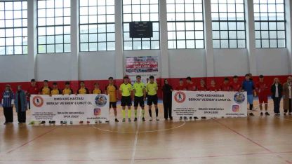 DMD hastası Berkay ve Eren kardeşlere futsal turnuvası ile umut oldular