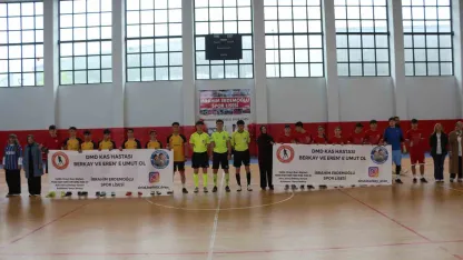 DMD hastası Berkay ve Eren kardeşlere futsal turnuvası ile umut oldular