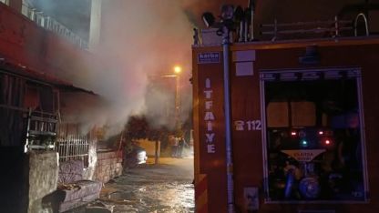 Dörtyol’da ev yangını