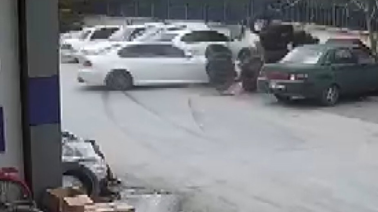 Drift atan, hızlı gelen kaza yapıyor