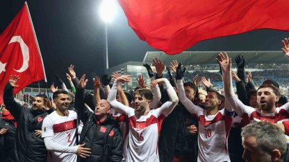 Dünya Kupası’na katılmayı hak eden Milliler, stattan ayrıldı