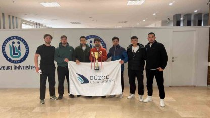 Düzce Üniversitesi Rafting Takımı Türkiye Şampiyonu oldu
