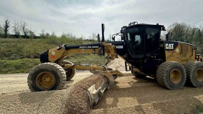 Düzce’de köy yollarında çalışmalar hız kazandı