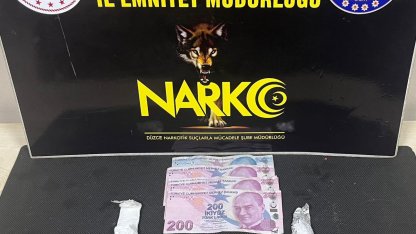 Düzce’de uyuşturucu ticareti yapan 1 kişi tutıklandı
