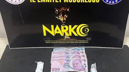 Düzce’de uyuşturucu ticareti yapan 1 kişi tutıklandı