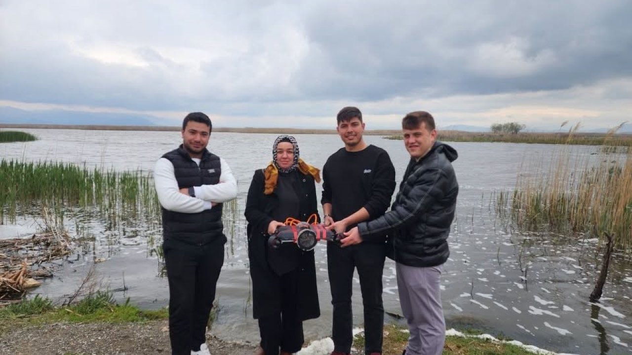 Eber Gölü yapay zeka destekli sualtı aracıyla izlenecek