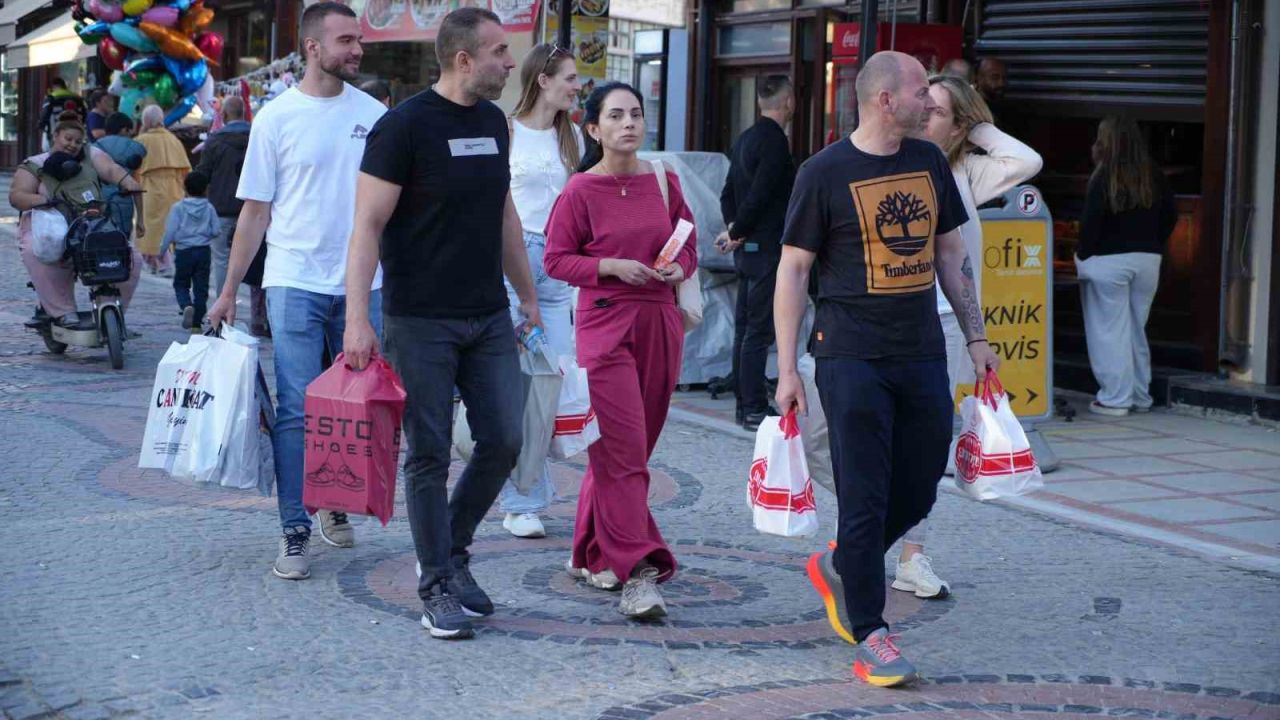 Edirne’de bahar yoğunluğu: Yerli ve yabancı turist akını