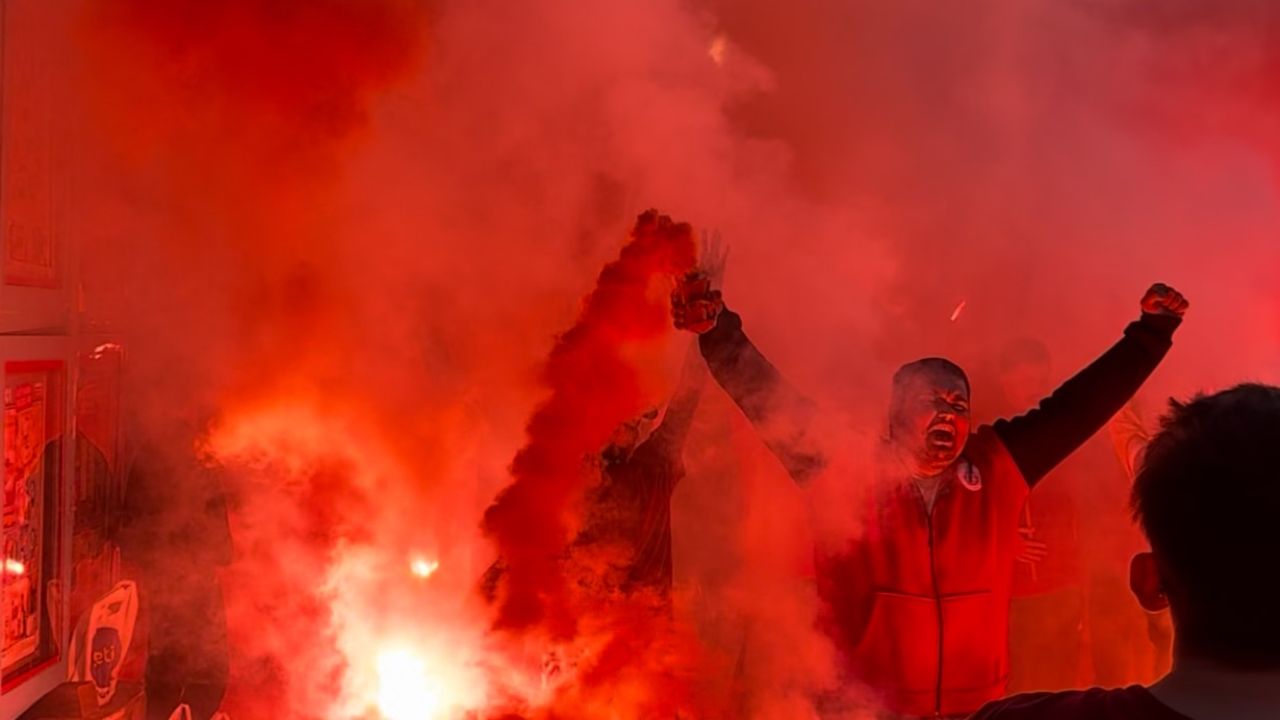Edirne’de Galatasaray’ın galibiyeti coşkuyla kutlandı