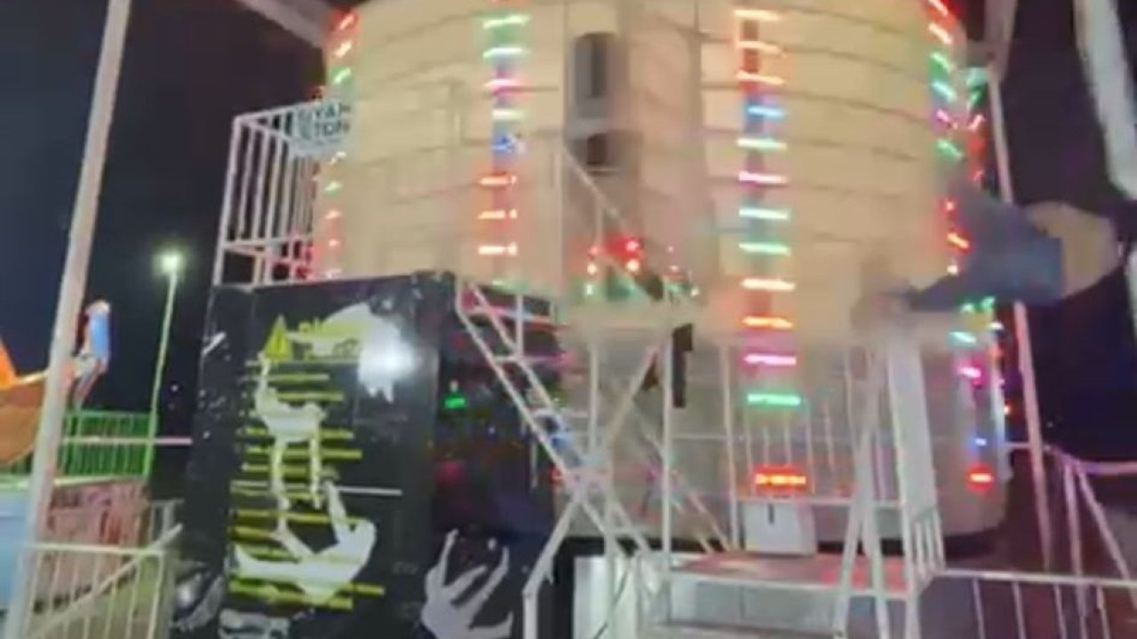 Edirne’deki lunapark faciasının dehşet anları kamerada