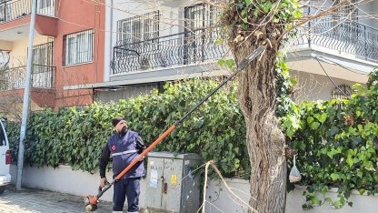Efeler Belediyesi’nden tarihi mahallelerde çevre düzenlemesi