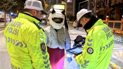 Ehliyetsiz motosiklet sürücüsüne 11 bin lira ceza