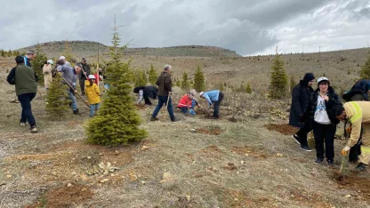 Elazığ’da fidan dikim etkinliği
