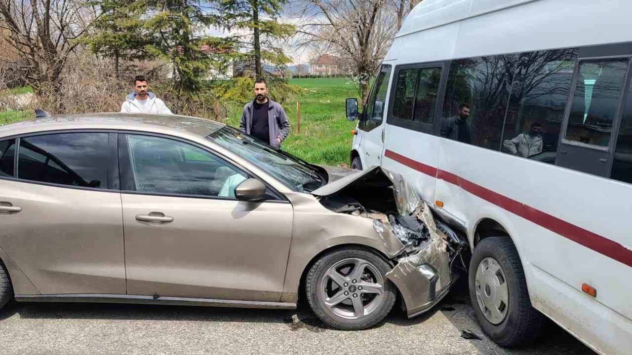 Elazığ’da trafik kazası: 1 yaralı