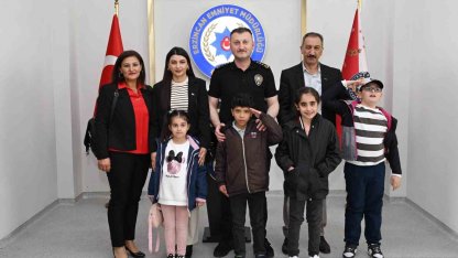 Erzincan Emniyeti’nde Polis Haftası’na özel buluşma