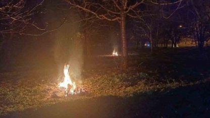 Erzincan’da don nöbeti: Üreticiler sabaha kadar ateş yaktı