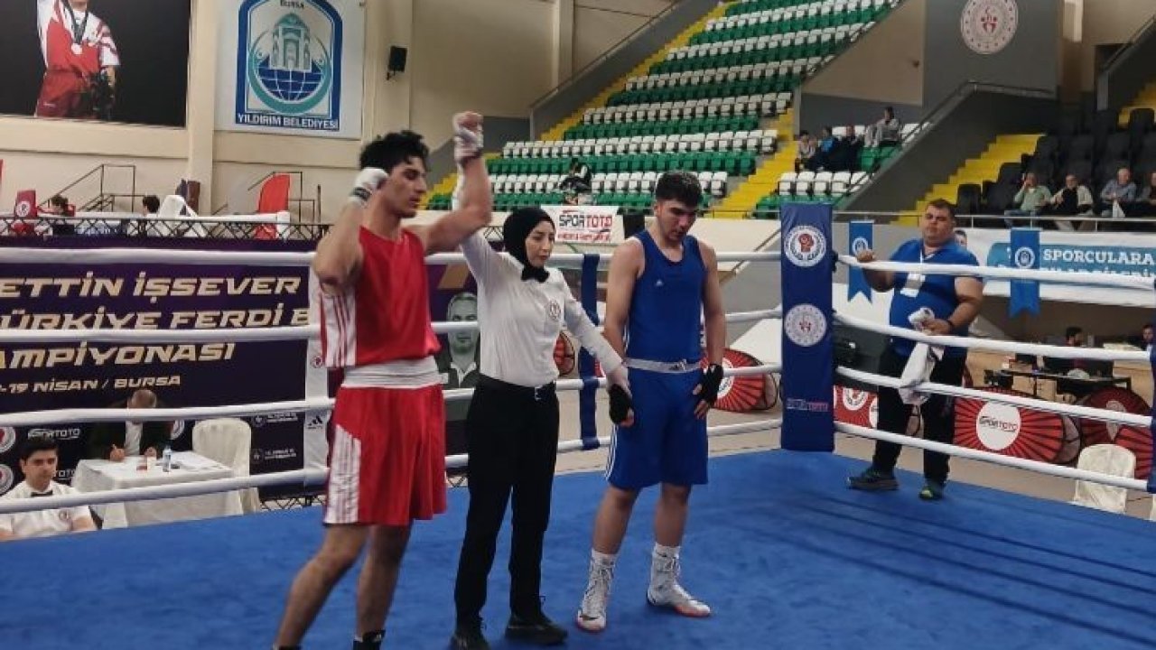 Erzincanlı boksör Türkiye üçüncüsü oldu