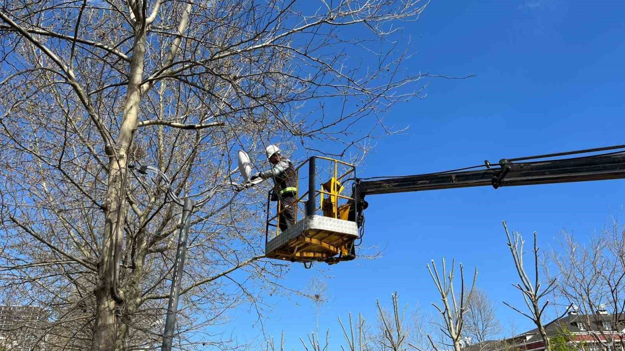 Esenyurt Belediyesi’nden yeşil alanlara bahar dokunuşu