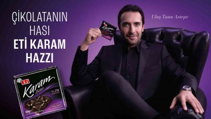 Eti Karam’ın yeni reklam yüzü Ulaş Tuna Astepe oldu