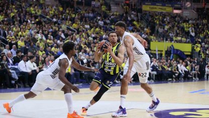 Euroleague: Fenerbahçe: 69 - Real Madrid: 74