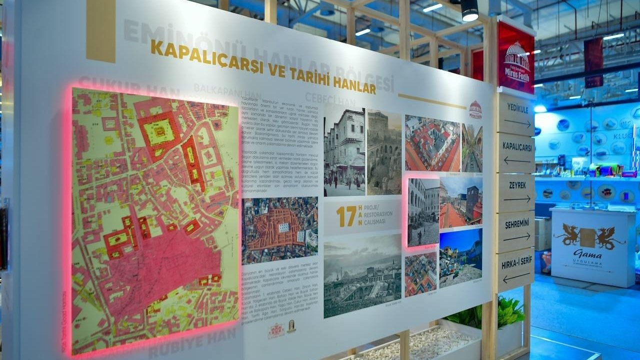 Fatih Belediyesi kültürel miras çalışmalarıyla Heritage İstanbul’da yerini aldı