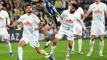 Fenerbahçe’nin Rizespor’a karşı 13 maçlık serisi sona erdi