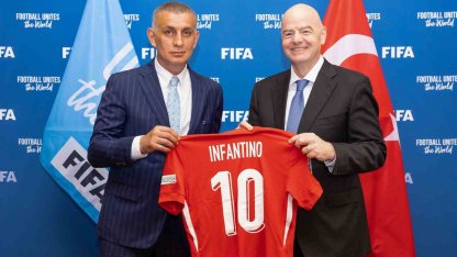 FIFA Başkanı Infantino’dan Türkiye’ye tebrik