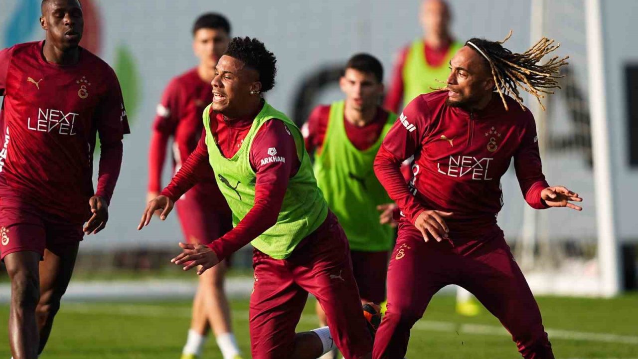 Galatasaray, Gençlerbirliği maçı hazırlıklarını sürdürdü