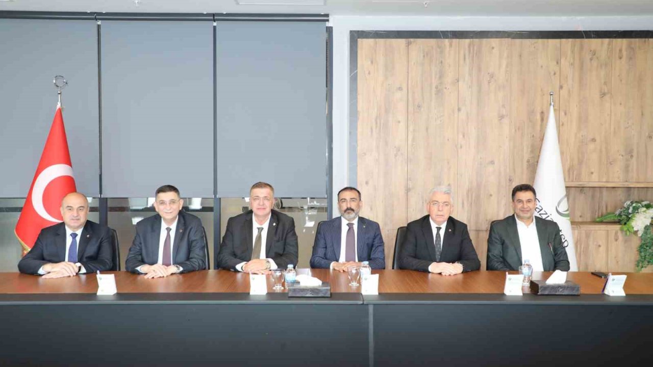 Gaziantep oda ve borsaları ortak istişare toplantısında buluştu