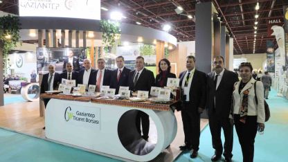 Gaziantep’in 109 coğrafi işaretli ürünü YÖREX’te gövde gösterisi yaptı
