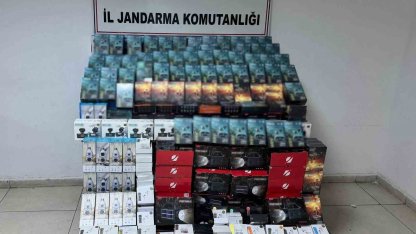 Gaziantep’te 1 milyon TL değerinde kaçak malzeme ele geçirildi: 1 gözaltı