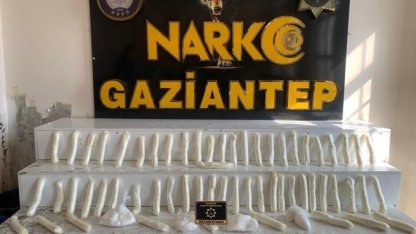 Gaziantep’te 10 kilo metamfetamin ele geçirildi: 1 şahıs tutuklandı