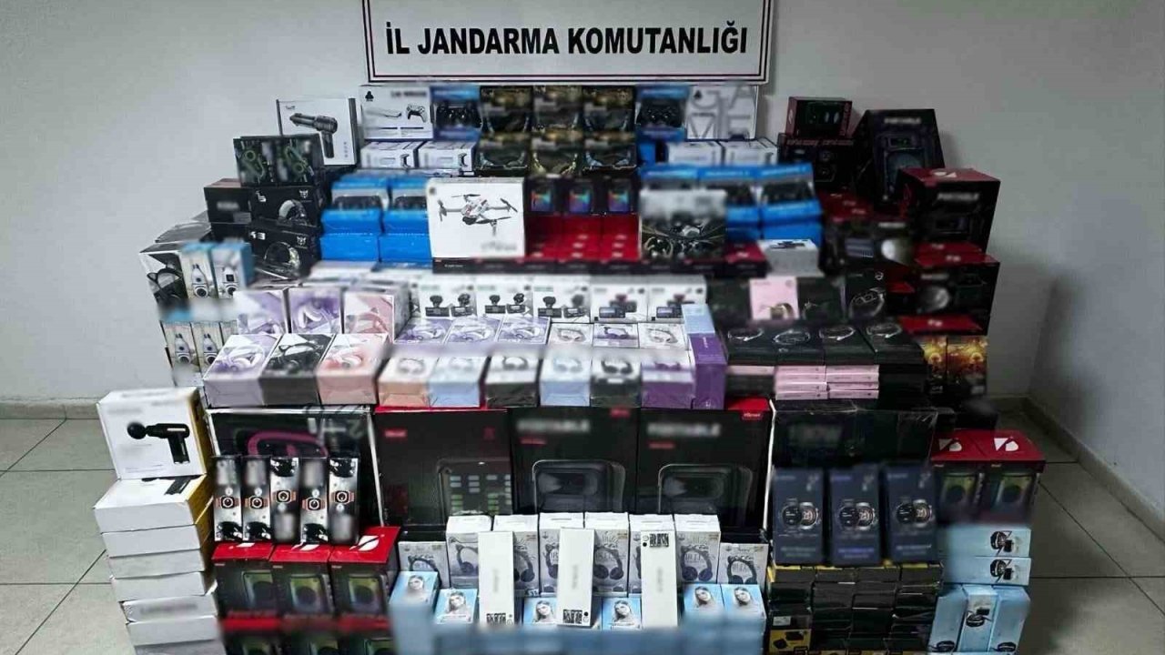 Gaziantep’te 3 milyon TL değerinde kaçak malzeme ele geçirildi: 1 gözaltı