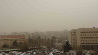 Gaziantep’te toz taşınımı etkili oldu
