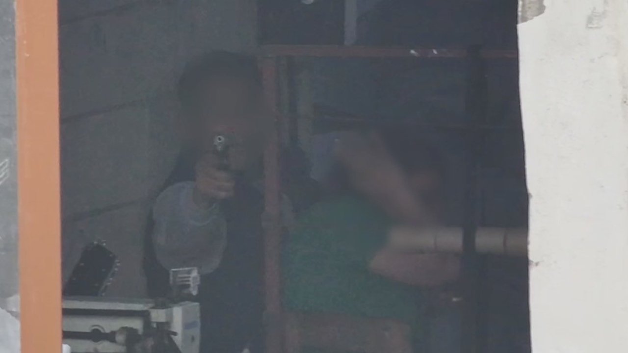 Gaziantep’teki rehine olayı adım adım dron kamerasında