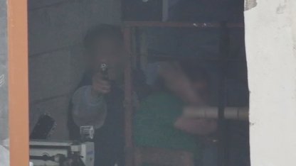 Gaziantep’teki rehine olayı adım adım dron kamerasında