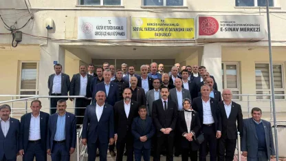 Gercüş’te muhtarlar Kaymakam Uzun ile bir araya geldi