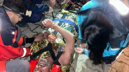 Gümüşhane’de kayıp şahıs dere yatağında sağ olarak bulundu