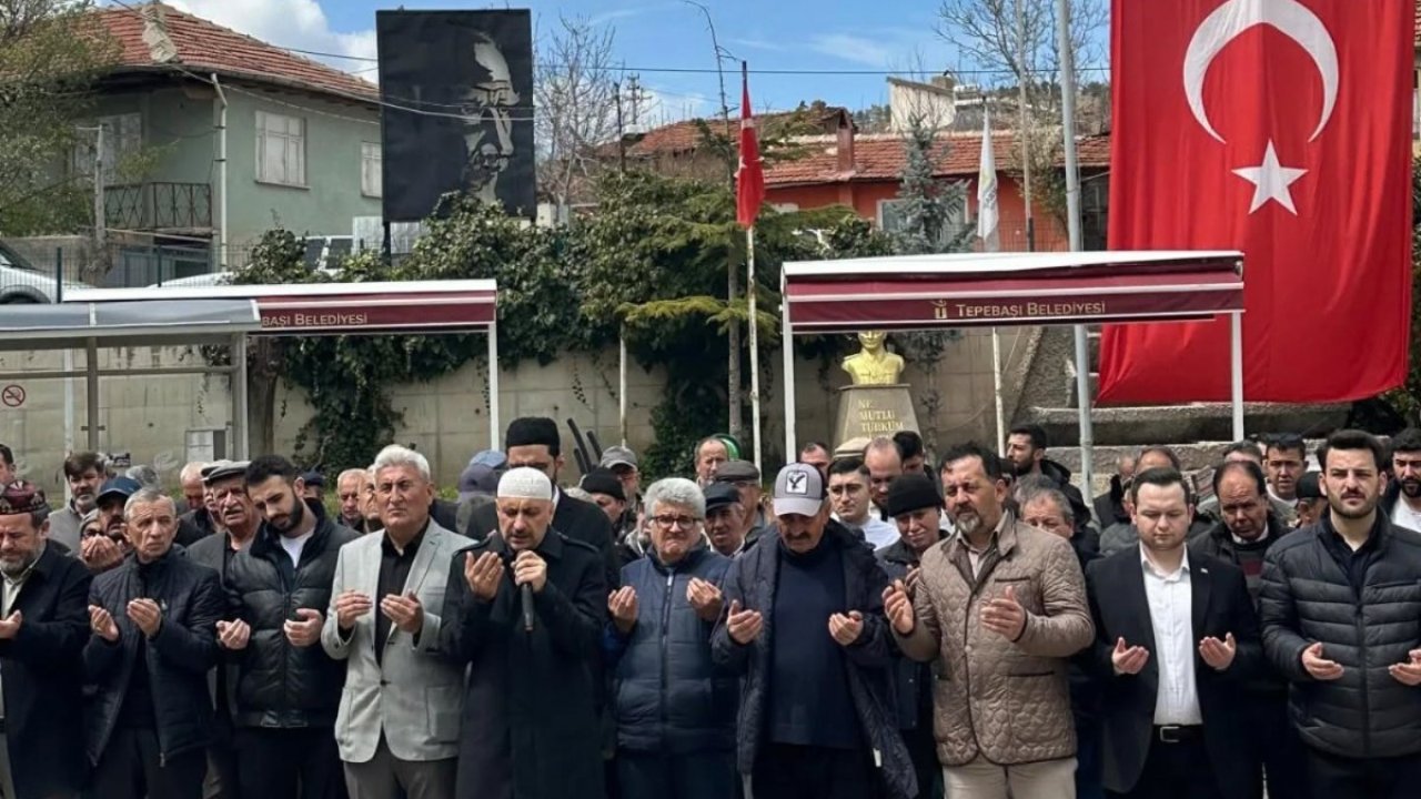 Gündüzler Mahallesi’nde yağmur ve şükür duası yapıldı