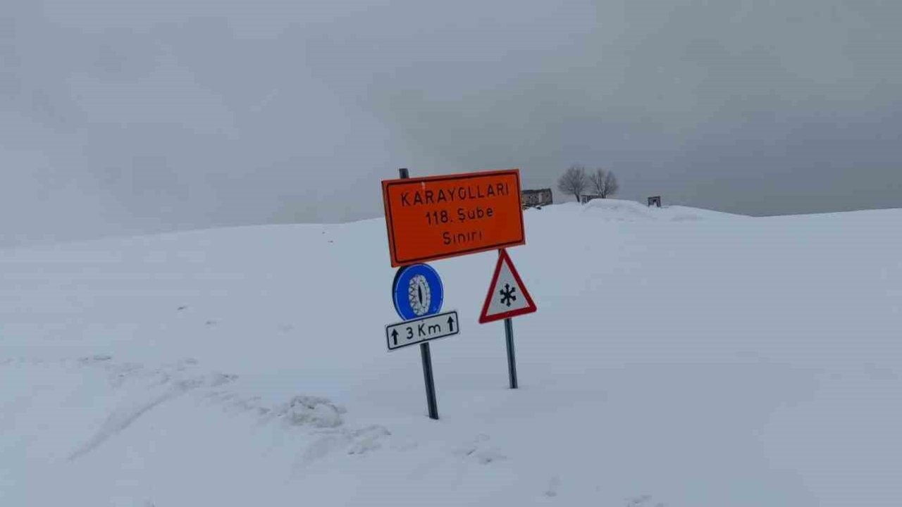 Hasköy-Mutki yolu tipi nedeniyle ulaşıma kapatıldı