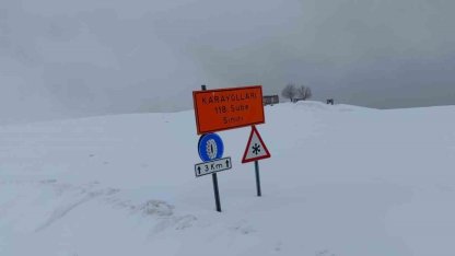 Hasköy-Mutki yolu tipi nedeniyle ulaşıma kapatıldı