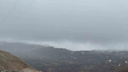 Hizan’da yoğun sis