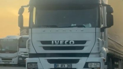 İkiz plakalı tır, vatandaşın dikkati sayesinde yakalandı