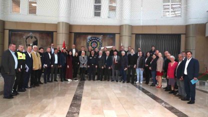 İlkadım muhtarlarıyla güvenlik toplantısı