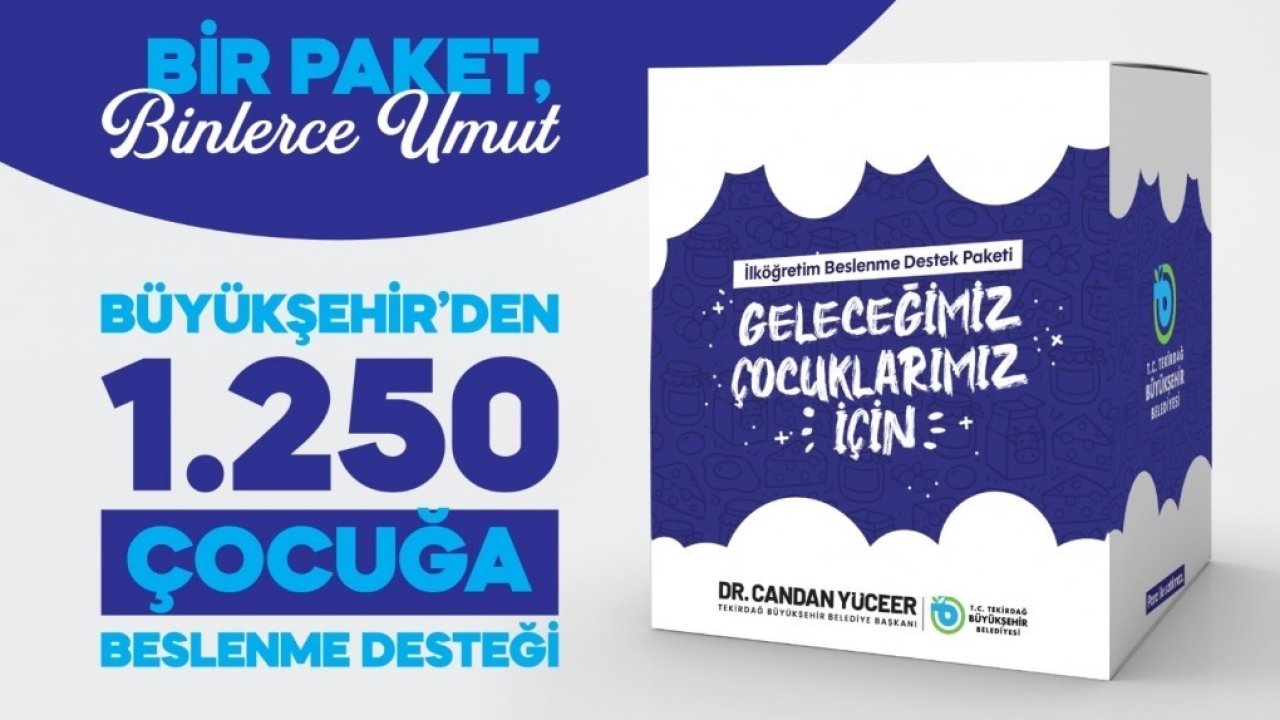 İlkokul öğrencilerine ’Beslenme Destek Paketi’