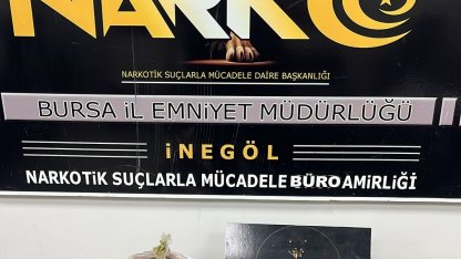 İnegöl’de uyuşturucu taciri tutuklandı