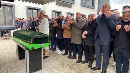 İş kazasında hayatını kaybeden genç son yolculuğuna uğurlandı