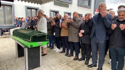 İş kazasında hayatını kaybeden genç son yolculuğuna uğurlandı