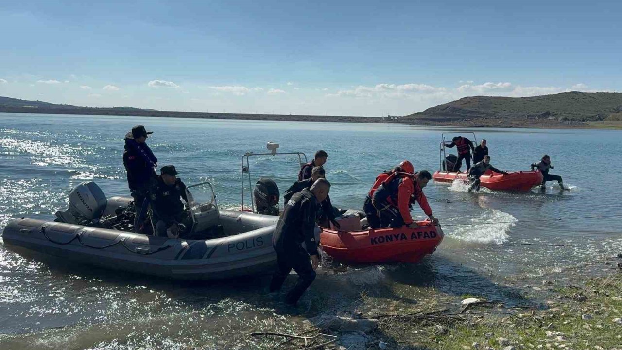 İvriz Baraj Gölü’nde gerçeğini aratmayan tatbikat