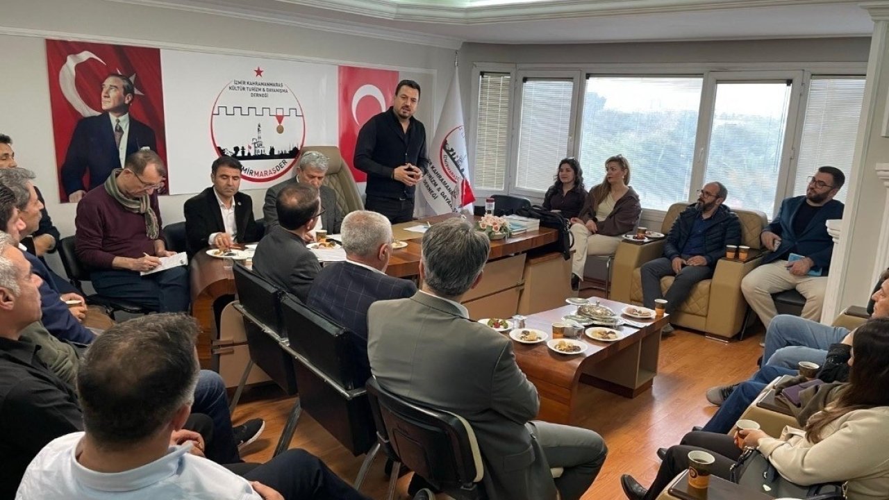 İZMİRMARAŞDER güven tazeledi, Safa Narlı yeniden başkan seçildi