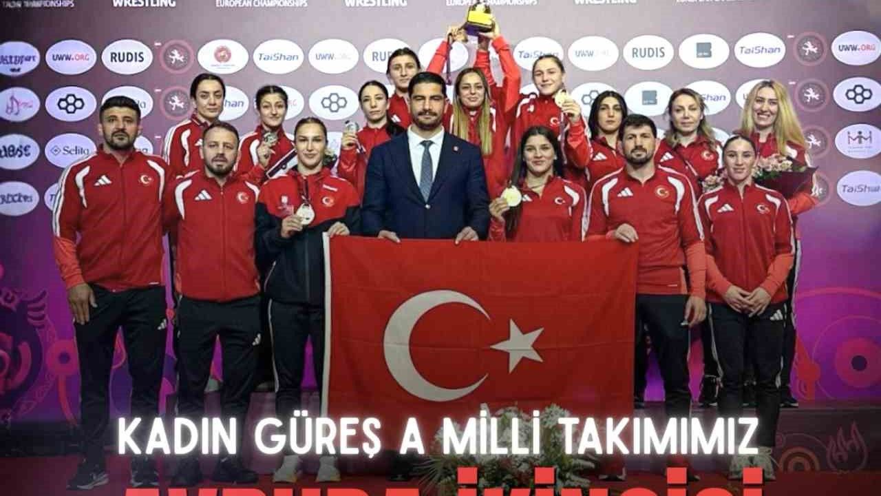 Kadın Güreş Milli Takımı, Avrupa ikincisi